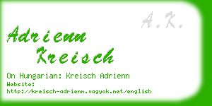 adrienn kreisch business card